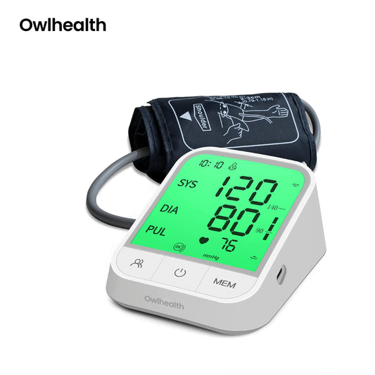 Owlhealth Blood Pressure Machine Upper Arm